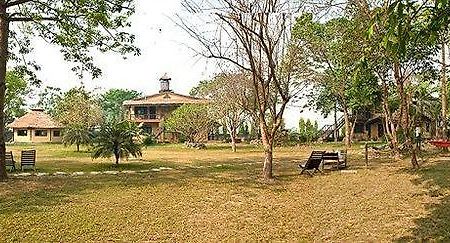 พันชยาง วิลเลจ ลอดจ์ Villa โพคารา ภายนอก รูปภาพ